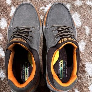 Skechers All cool comfort fit Men's Sneakers in Gray and Orange NWOT
